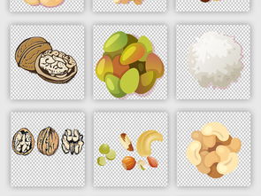 淘寶堅(jiān)果年貨海報(bào)模板 卡通手繪風(fēng)，14.52MB辦公商務(wù)大全素材